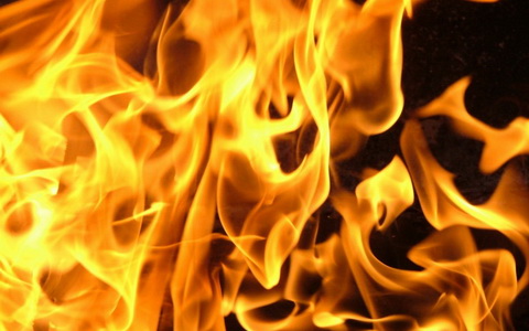 В поселке Красногорское произошел пожар в бане