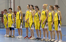 19 марта в ФОКе состоялись зональные соревнования по баскетболу среди женщин