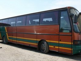 Автобус Гусевской автоколонны столкнулся с четырьмя машинами под Калининградом