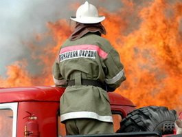 В Гусеве при пожаре на шиномонтажке погиб мужчина