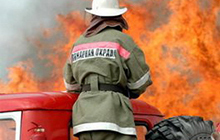 В Гусеве при пожаре на шиномонтажке погиб мужчина