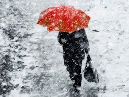 На Калининградскую область движется снежный циклон