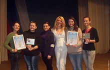 23 февраля в ДО города Калининграда награждали победителей конкурса "Я люблю тебя, Россия!"
