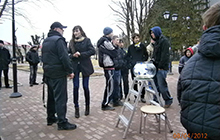 Сход жителей города в честь поддержки Елены Сухоруковой прошел без инцидентов