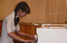 24 мая в ДШИ отзвучал отчётный концерт отделений фортепиано и хорового пения