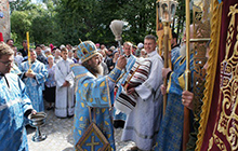 Православные из Гусева накануне отмечали праздник Успения Пресвятой Богородицы