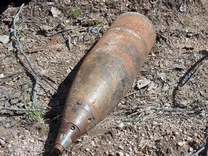 В поселке Приозерное обнаружили артиллерийские снаряды времен Великой Отечественной войны