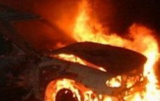 В поселке Калининское сгорел автомобиль «Ауди»