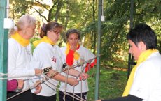 В сентябре состоялся ежегодный туристический слет для молодых преподавателей города Гусева