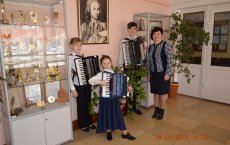 Ученики ДШИ приняли участие  в IV Открытом конкурсе-фестивале «Играй мой баян!» в Балтийске