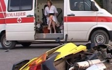 В Гусеве пожилой мужчина врезался на скутере в фонарь