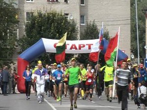 Сто легкоатлетов из России, Польши, Белоруссии и Литвы приняли участие в пробеге Гусев - Голдап