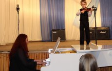 Прошел II Открытый  конкурс юных исполнителей  на струнно-смычковых инструментах «Da Capo…»