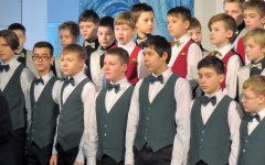 Вокальный ансамбль ДШИ принял участие в Областном фестивале хоров мальчиков и юношей