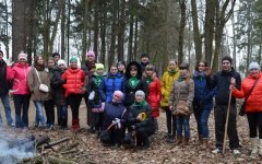 Общественная организация «Зеленый город» провела субботник в ГРЭСовском лесу