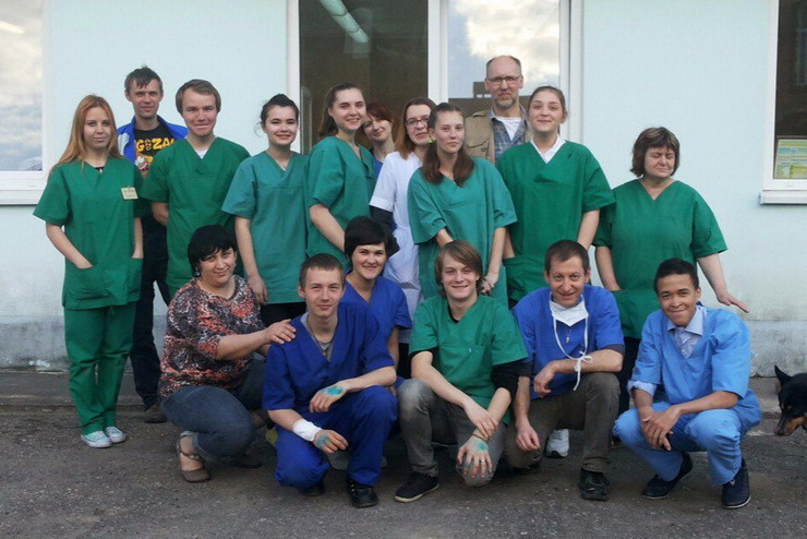 В Гусеве ветврачи-волонтёры из Германии и России бесплатно стерилизуют домашних и бездомных животных