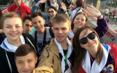 Ребята из Гусева приняли участие в патриотической акции «Поезд Памяти»