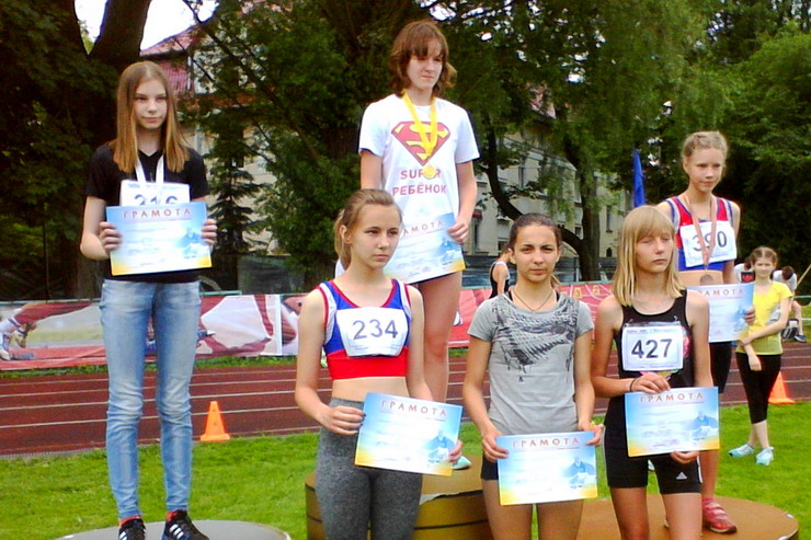 Легкоатлеты ДЮСШ показали хороший результат на Всероссийских соревнованиях в Калининграде