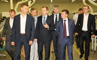 Гусев посетил министр труда и социальной защиты РФ