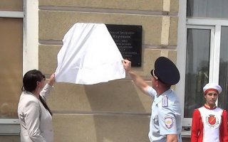 В Гусевском МВД открыли памятную доску, посвященную полковнику милиции Николаю Жиронкину