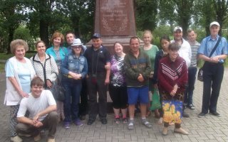 В рамках программы «Дорога веков»  инвалиды из Гусева посетили Нестеровский район