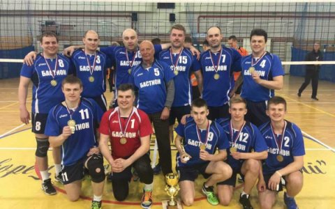 Гусевская команда заняла первое место на областном чемпионате по волейболу