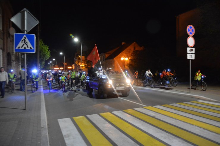 8 мая в Гусеве пройдёт ночной велопробег «Наша жизнь – это Ваша Победа»