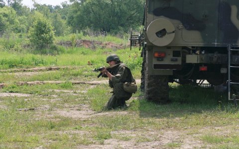 Командующий войсками ЗВО проверил боеготовность Гусевской мотострелковой бригады