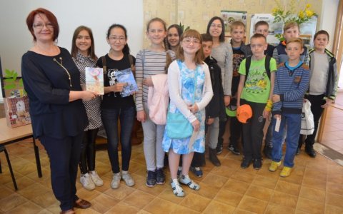 Блогер и журналист Дарья Доцук встретилась с читателями Центральной детской библиотеки