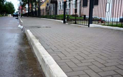 В Гусеве сделают капитальный ремонт тротуаров на улицах Ломоносова, Малахова и переулке Павлова