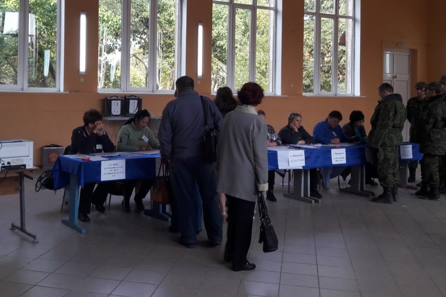 Голосование в Гусевском городском округе идёт полным ходом