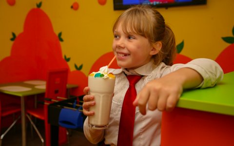 В Гусеве открылось новое детское кафе «Апельсин»