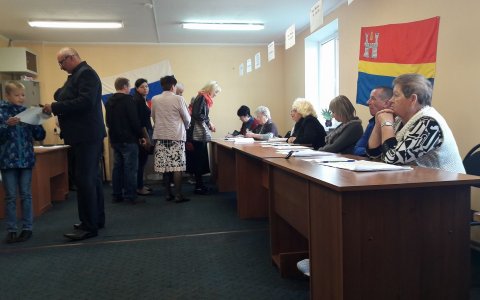В Гусевском городском округе за Алиханова отдали свой голос 76,62% избирателей