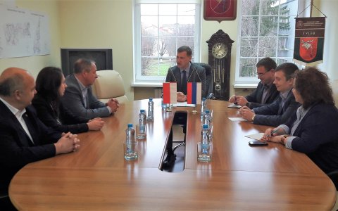 Глава администрации встретился с представителями администраций гмин Рачки и Вижайны