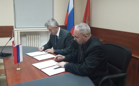 Андрей Гнездилов и глава Белостокского повята провели встречу в рамках программы «Россия-Польша»