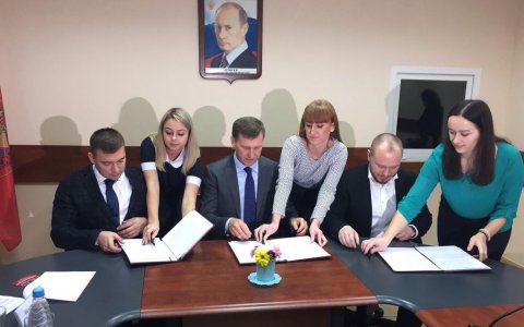 Гусев с официальным визитом посетили представители города Иннополис Республики Татарстан