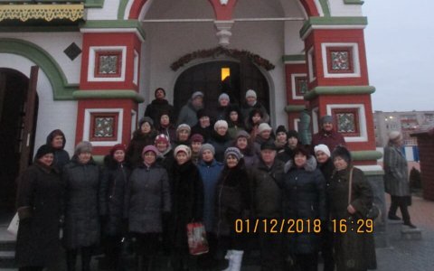 Ветераны и пенсионеры Неманского городского округа прогулялись по новогоднему Гусеву