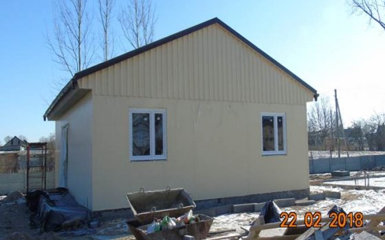 Строительство ФАПа в посёлке Кубановка будет завершено в середине следующего месяца