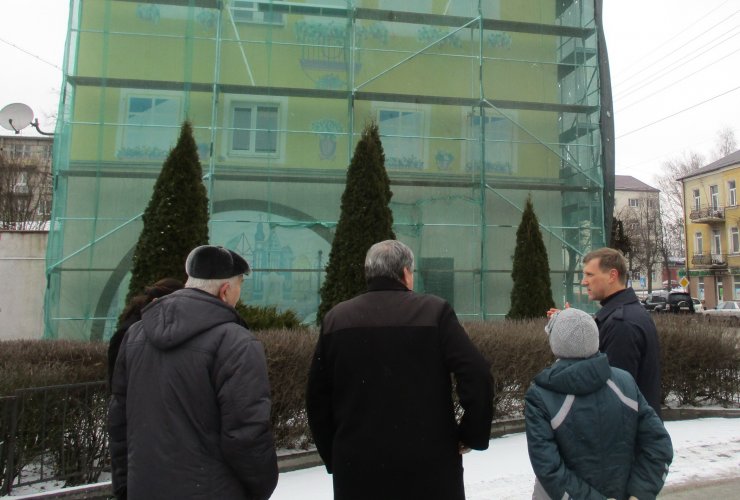 Городская администрация проводит конкурс на лучший рисунок для фасада дома №5 ул. Московской