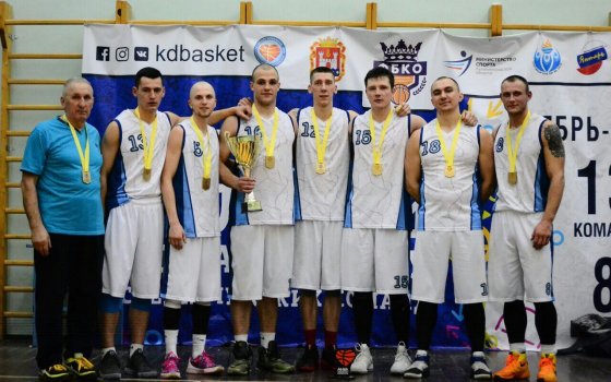 Гусевские баскетболисты стали Чемпионами Калининградской области среди мужских команд