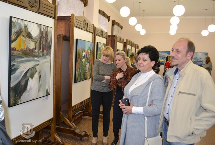 В рамках проекта «Марафон искусств» в городском музее открылись новые художественные выставки