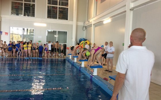 В ФОКе проходит Кубок малых городов Янтарного края по плаванию