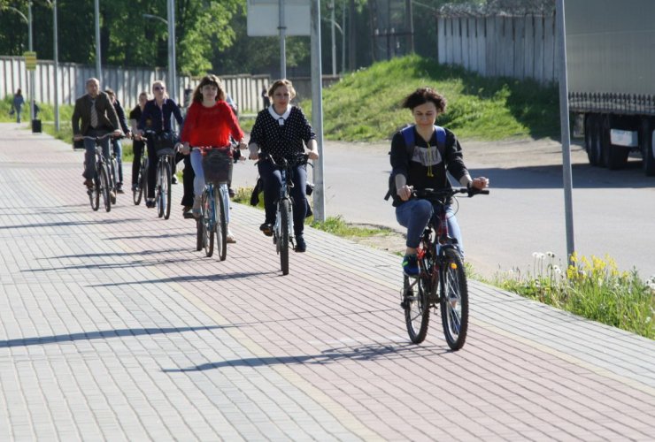 18 мая Гусев присоединится к акции «На работу на велосипеде»