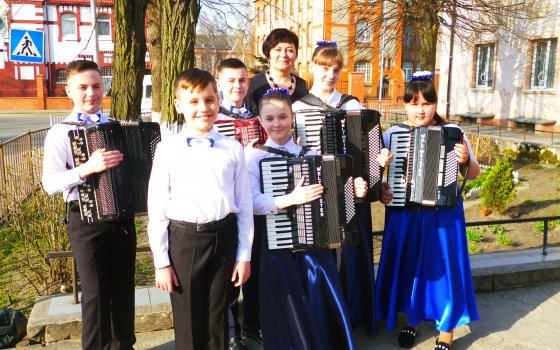 Гусевский ансамбль занял третье место на областном конкурсе «Играй баян»