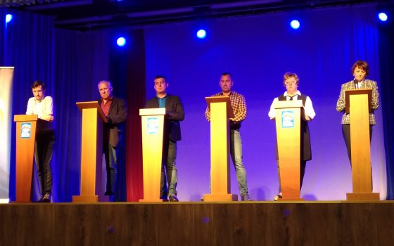В Гусеве прошли дебаты кандидатов в окружной совет депутатов от «Единой России»
