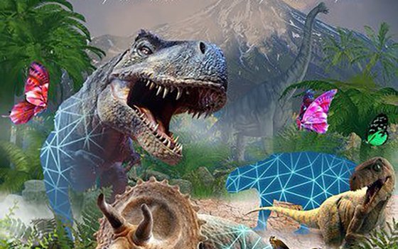Городской музей приглашает посетить выставку дополненной реальности «Динозавры»