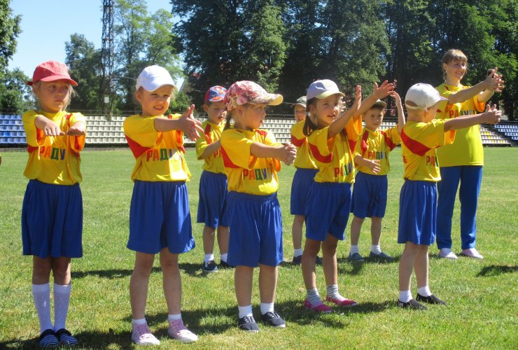 В Гусеве прошел XII муниципальный спортивный Фестиваль среди детей дошкольного возраста