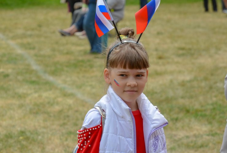 В Гусеве отпраздновали День России