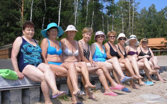 Поездкой на Виштынецкое озеро открыл купальный сезон городской женский клуб «Надежда»
