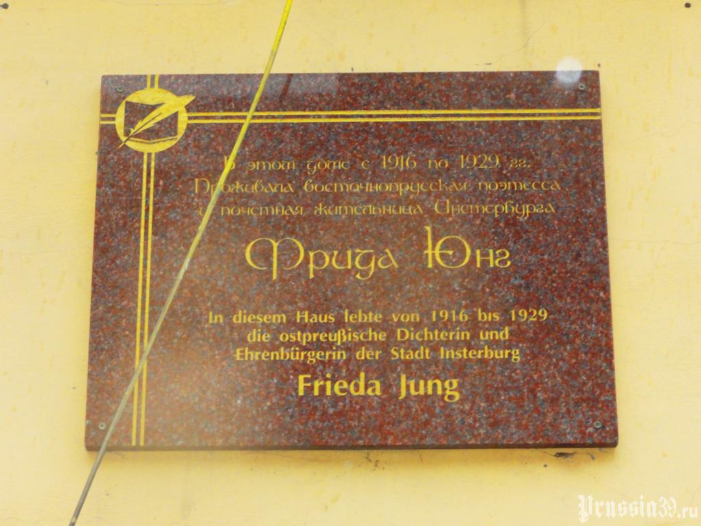 Прусская писательница Фрида Юнг